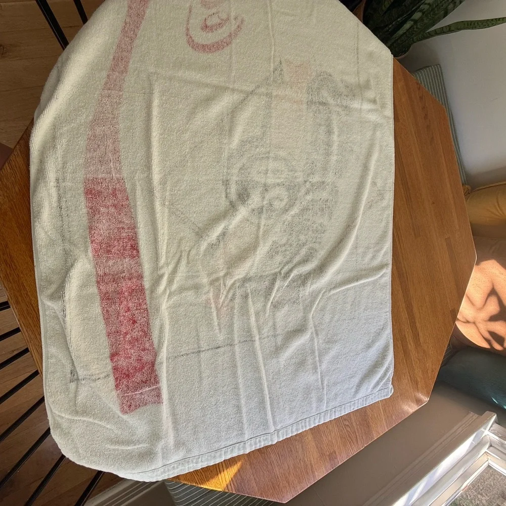 Vintage San Diego Padres 20th Anniversary 1969-1988 Coca Cola Towel